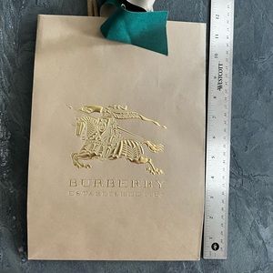burberry shopping gift bag